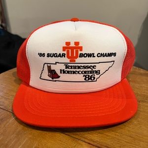 Vintage 1986 sugar bowl Tennessee volunteers SnapBack hat